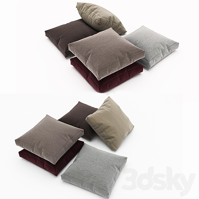 Pillows 73 3DS Max Model - thumbnail 2