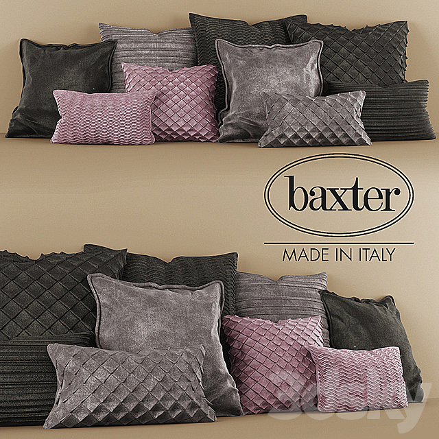 pillows baxter 3DSMax File - thumbnail 1