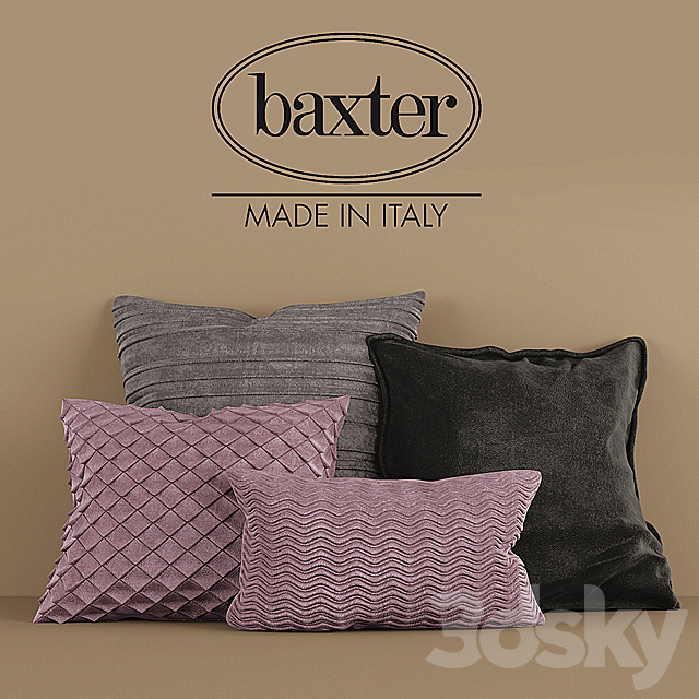 pillows baxter 3DSMax File - thumbnail 2