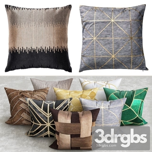 Pillows Collection 04 3dsmax Download - thumbnail 1