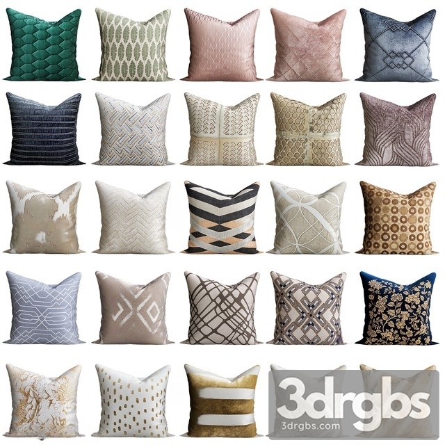 Pillows Collection 06 3dsmax Download - thumbnail 1