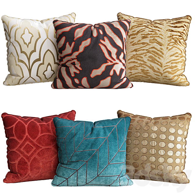 Pillows collections_2 3DSMax File - thumbnail 1