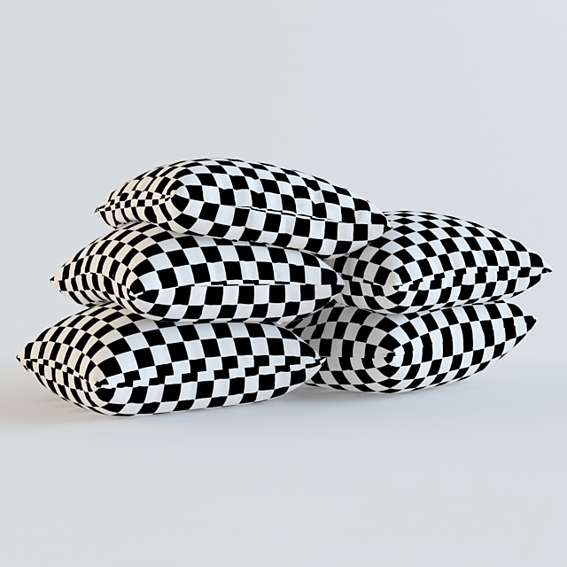 Pillows. Pillows 3 3DSMax File - thumbnail 3