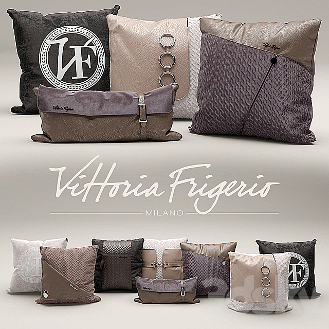 pillows vittoria frigerio 3DSMax File - thumbnail 1