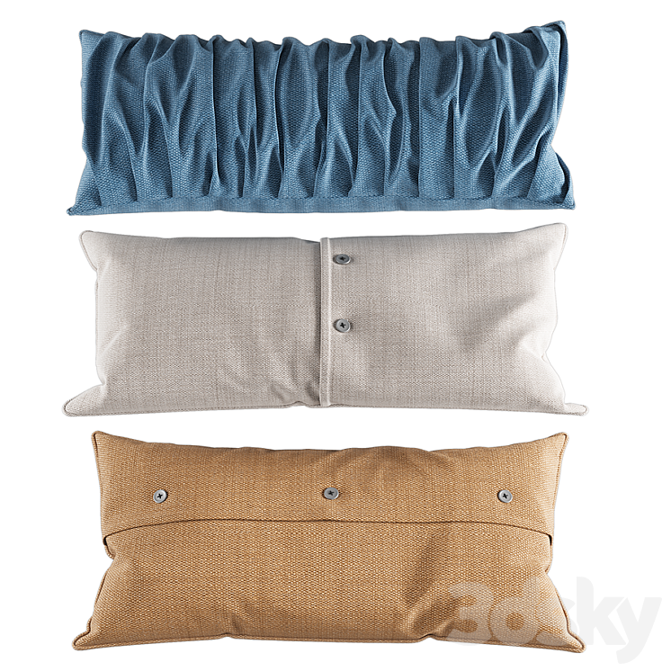 Pillows_001 3DS Max - thumbnail 1