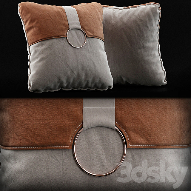 Reem alhajri pillows 3DSMax File - thumbnail 1