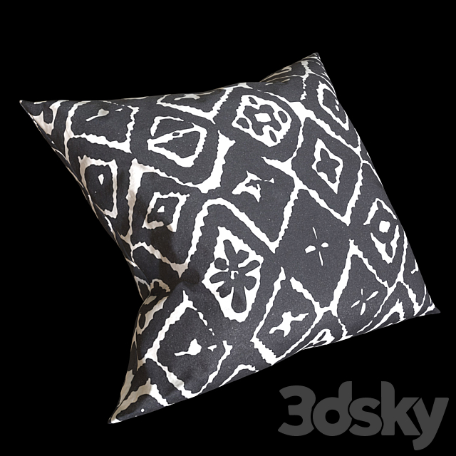 Renwil pillow set 3DS Max Model - thumbnail 4