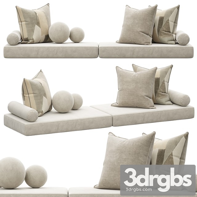 Set of decorative pillows 005 - thumbnail 1