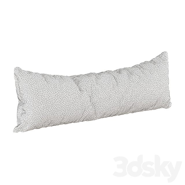 Sheepskin fur pillow 3DSMax File - thumbnail 5