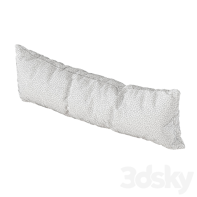 Sheepskin fur pillow 3DSMax File - thumbnail 6