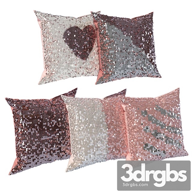 Shiny Pillows 3dsmax Download - thumbnail 1