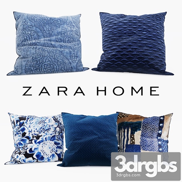 Zara home decorative set 1 3dsmax Download - thumbnail 1