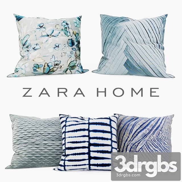 Zara home decorative set 10 3dsmax Download - thumbnail 1