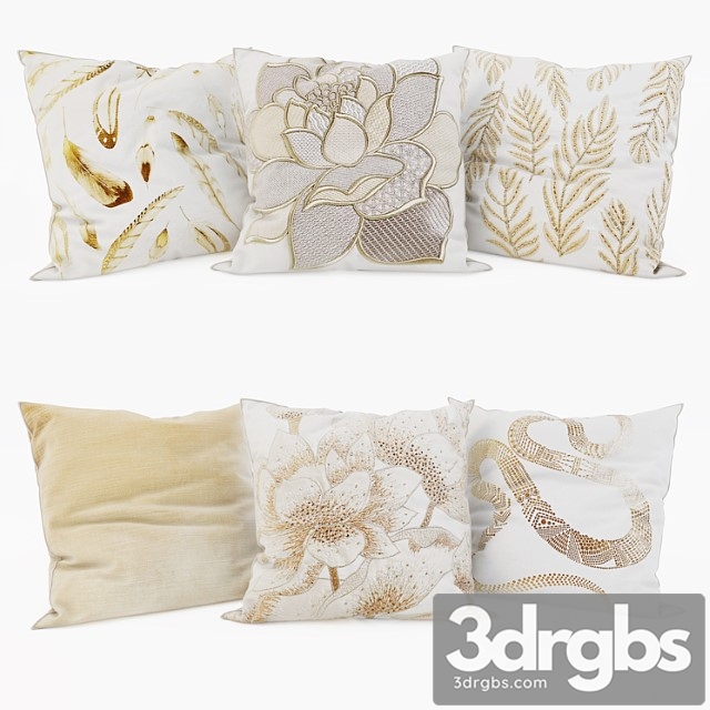 Zara home decorative set 25 3dsmax Download - thumbnail 1