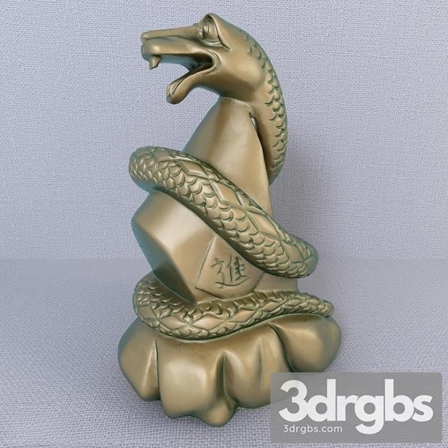 12 Bronze Zodiac Animals Snape 3dsmax Download - thumbnail 1