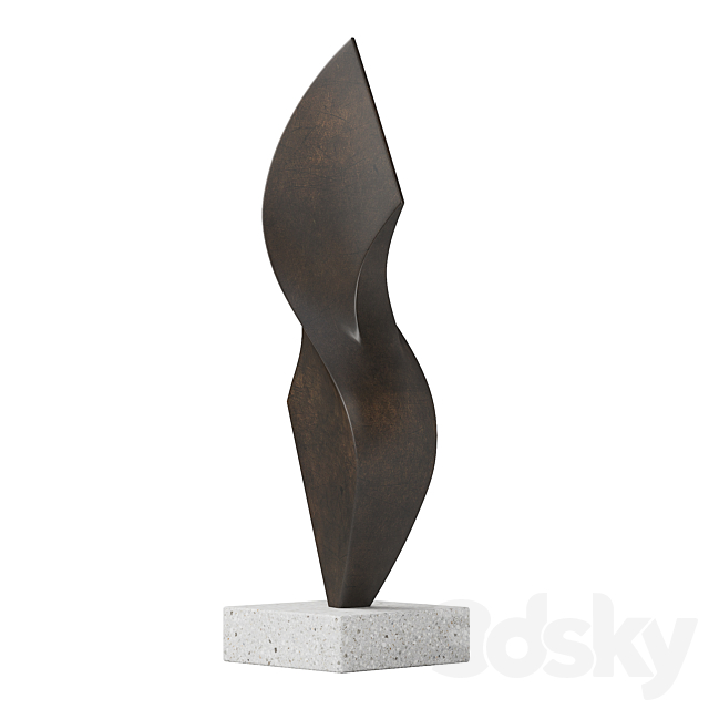 abstract sculpture 3ds Max - thumbnail 3