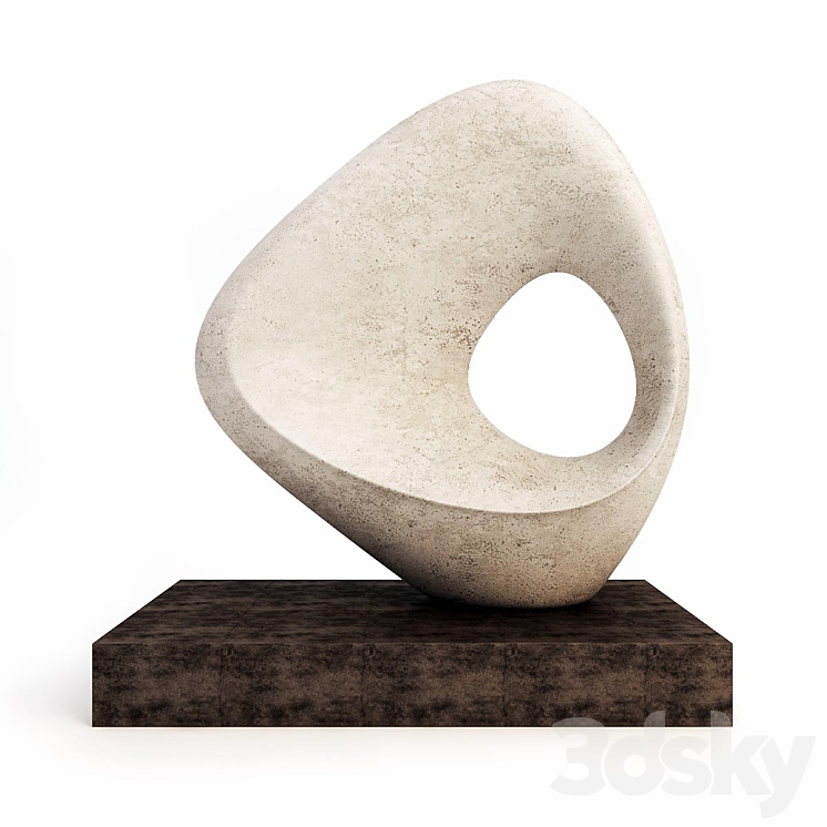 Abstract sculpture 3DS Max - thumbnail 1