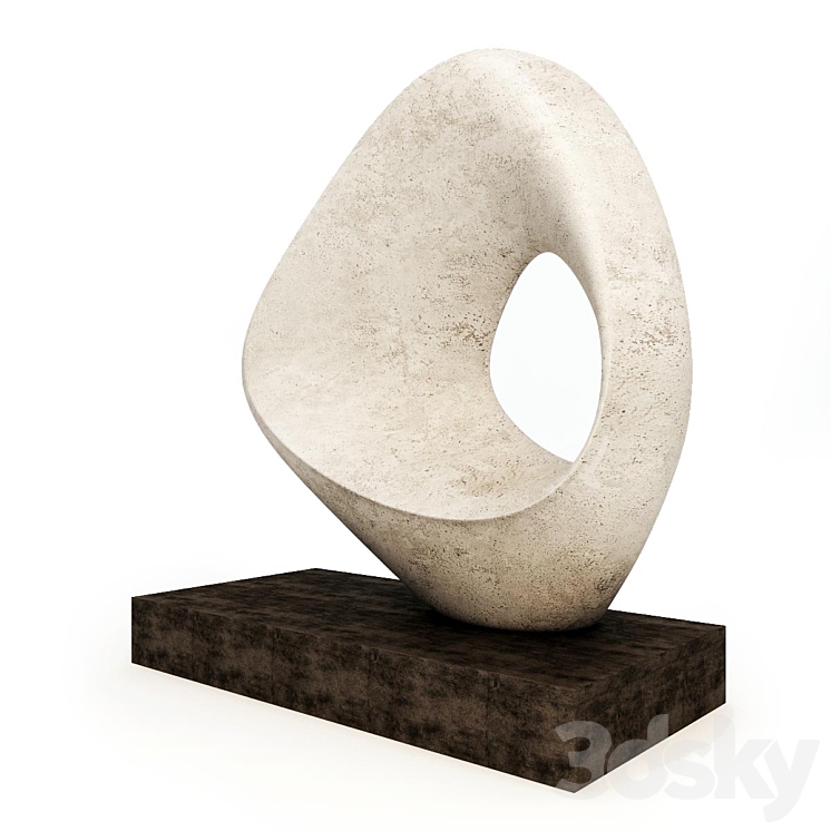 Abstract sculpture 3DS Max - thumbnail 2