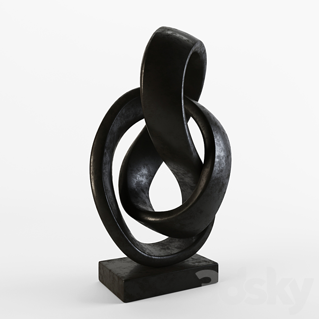 Abstract Sculpture 3DSMax File - thumbnail 1