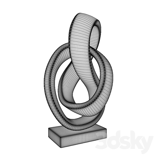 Abstract Sculpture 3DSMax File - thumbnail 2