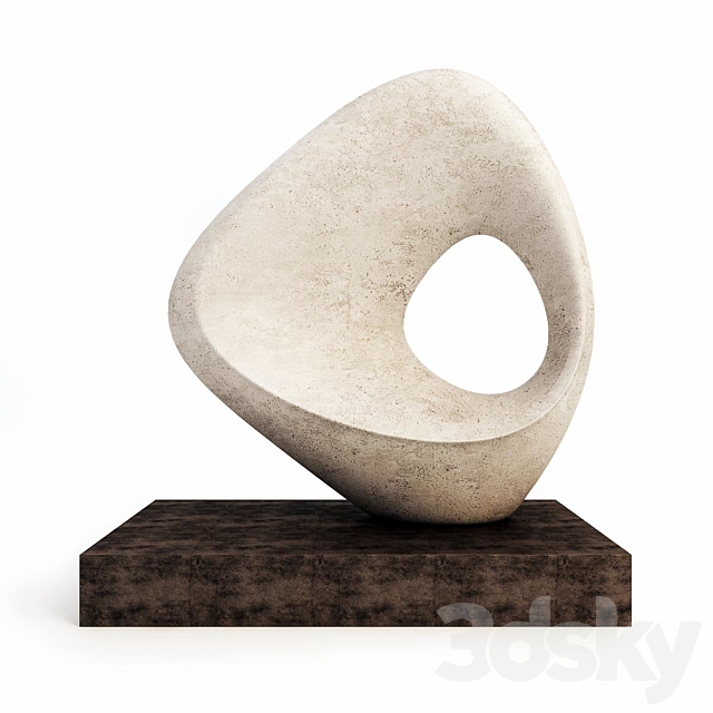 Abstract sculpture 3DSMax File - thumbnail 1