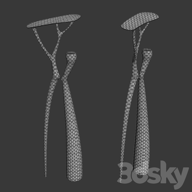 Abstract sculpture _ Decorative abstract sculpture 3DSMax File - thumbnail 2