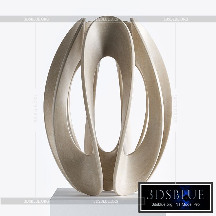 Abstract sculpture by Gianpietro Carlesso 3DS Max - thumbnail 3