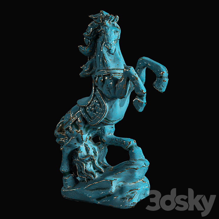 Altair_Studio_horse_1 3DS Max Model - thumbnail 2