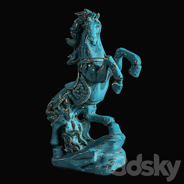 Altair_Studio_horse_1 3DSMax File - thumbnail 2