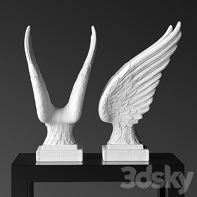 Angel’s Wings 3DS Max Model - thumbnail 2