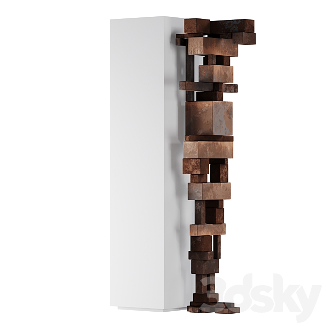 ANTONY GORMLEY Propper Series Sculptures SET001 3ds Max - thumbnail 3