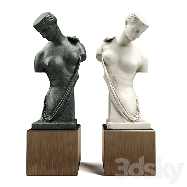 Aphrodite Psyche sculpture 3DSMax File - thumbnail 1