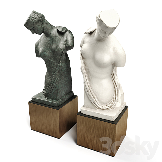 Aphrodite Psyche sculpture 3DSMax File - thumbnail 3