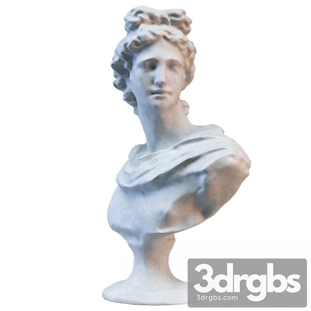 Apolo Decorative Statue 3dsmax Download - thumbnail 1