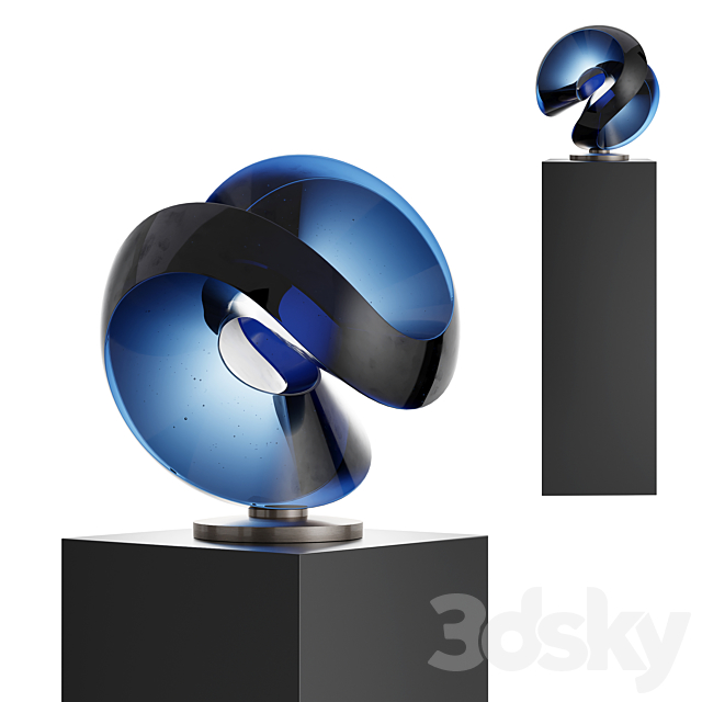 Aqua one sculpture 3DSMax File - thumbnail 1