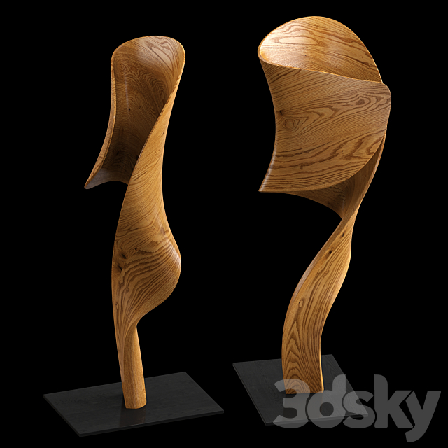 ARTERIORS Hissa Sculpture 3DS Max Model - thumbnail 3