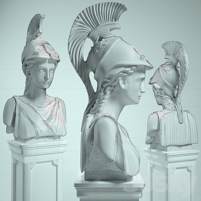 Athena 3DS Max Model - thumbnail 2