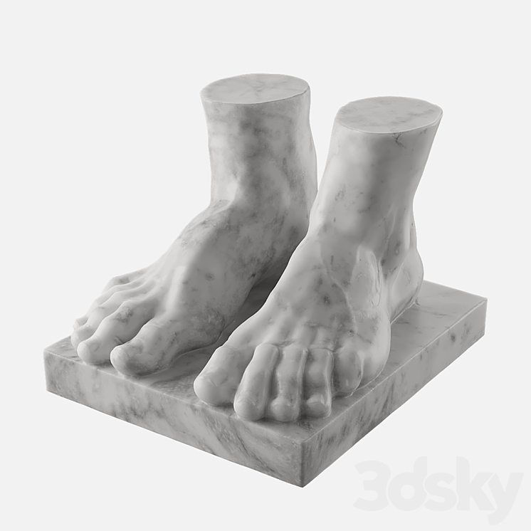 Atlanta Feet 3DS Max - thumbnail 1