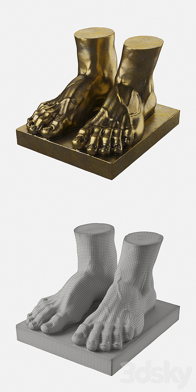 Atlanta Feet 3DSMax File - thumbnail 3