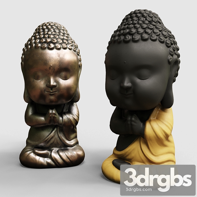 Baby buddha figurine - thumbnail 1