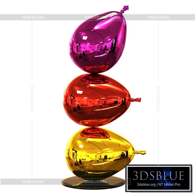 Ballons de Foire by Philippe Berry 3DS Max - thumbnail 3