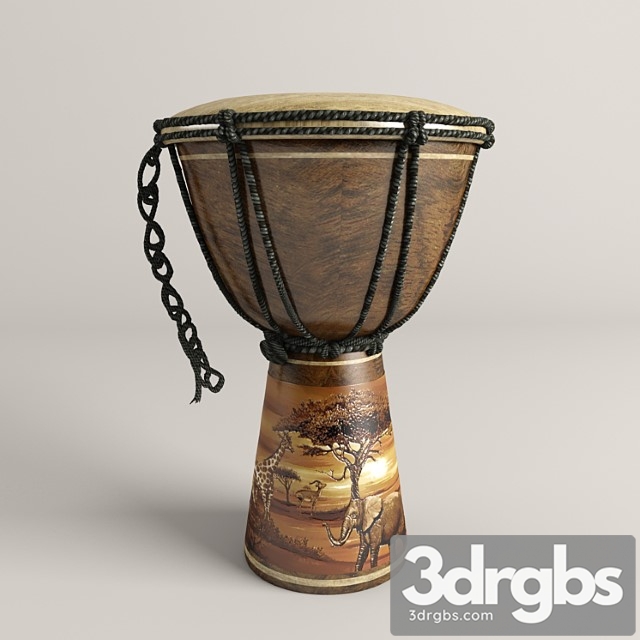 Baraban Tam Tam 3dsmax Download - thumbnail 1