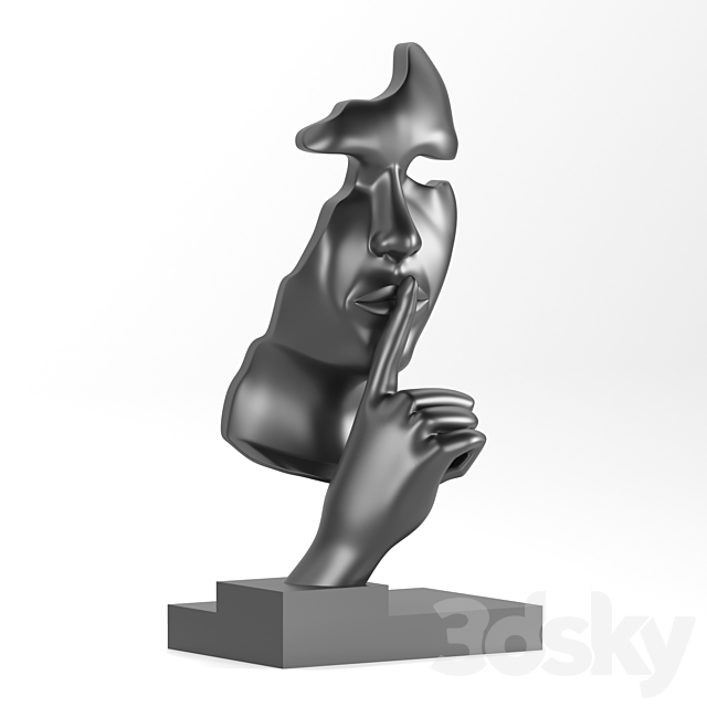 be silent statue 3DSMax File - thumbnail 3