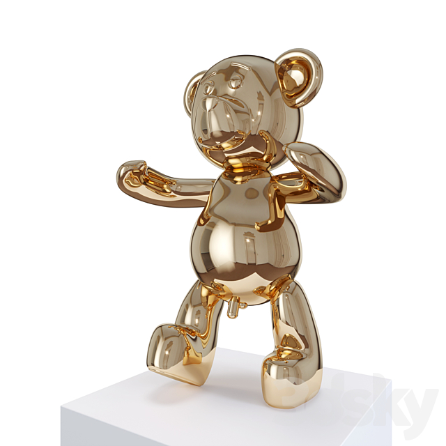 Bear 3DS Max Model - thumbnail 2