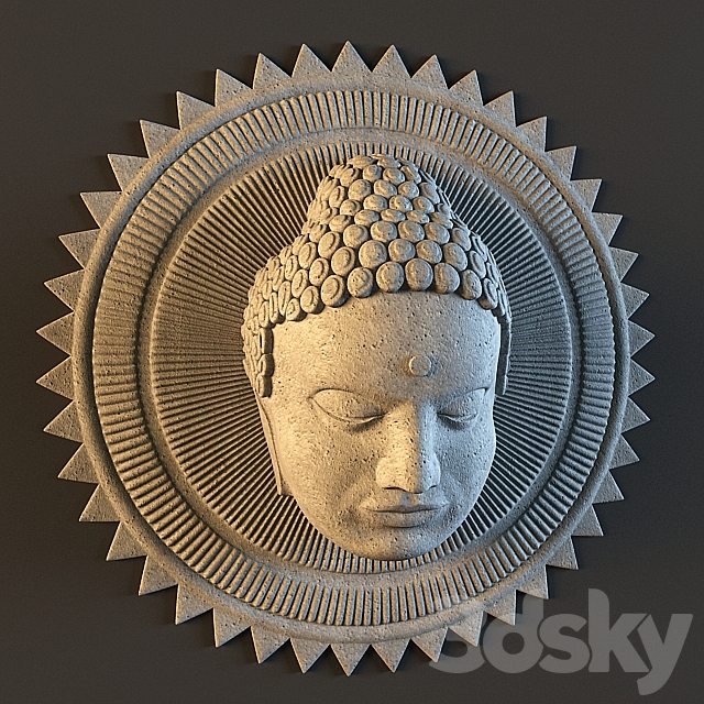 Buddha 3ds Max - thumbnail 1