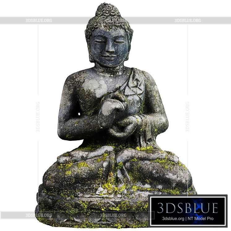 Buddha Statue Outdoor 3DS Max - thumbnail 3