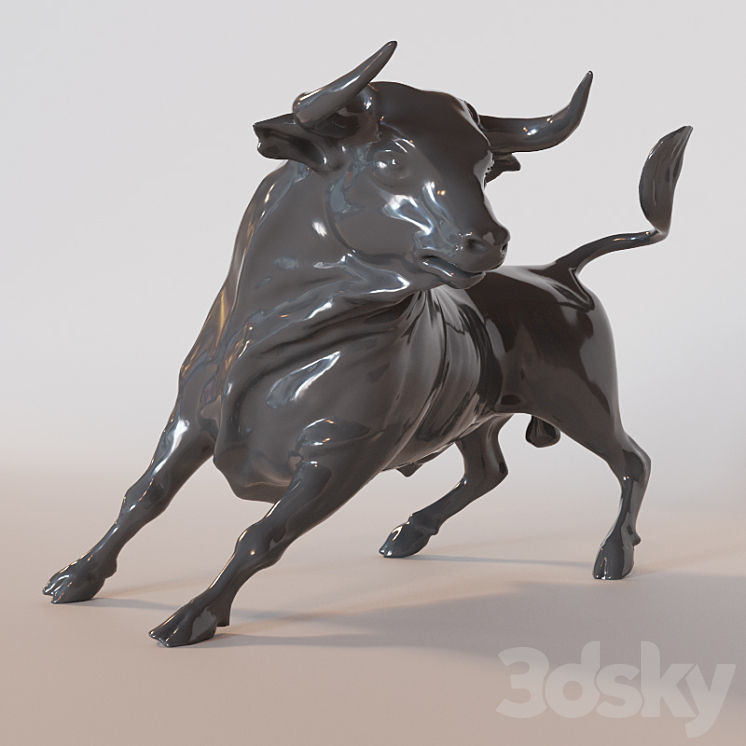 bull 3DS Max - thumbnail 1