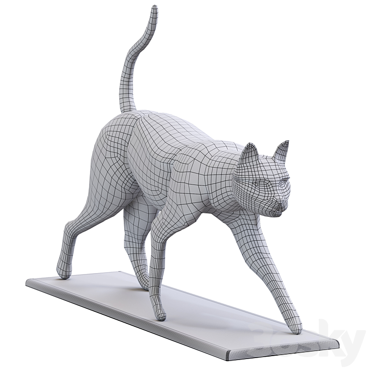 Cat 3DS Max Model - thumbnail 2