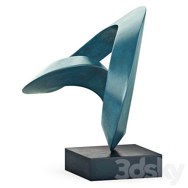 CGB Sculpture The Trinity 3DS Max Model - thumbnail 2