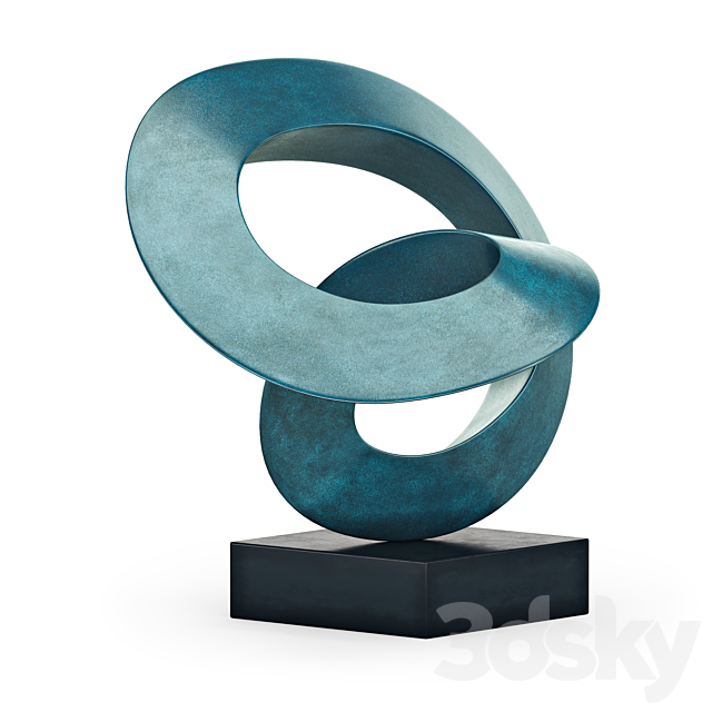 CGB Sculpture The Trinity 3DS Max Model - thumbnail 4